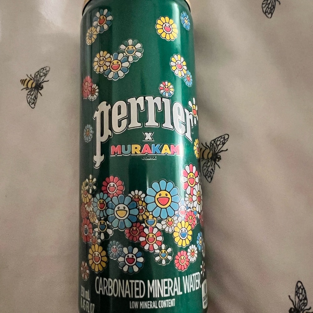 Perrier Murakami Floral Design Can